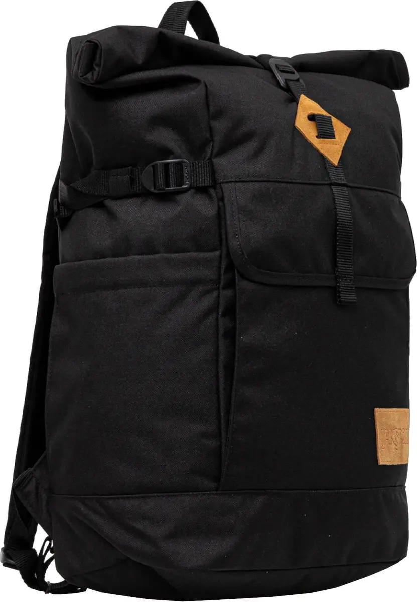 JanSport Hatchet Rolltop Rugzak 31L - Zwart
