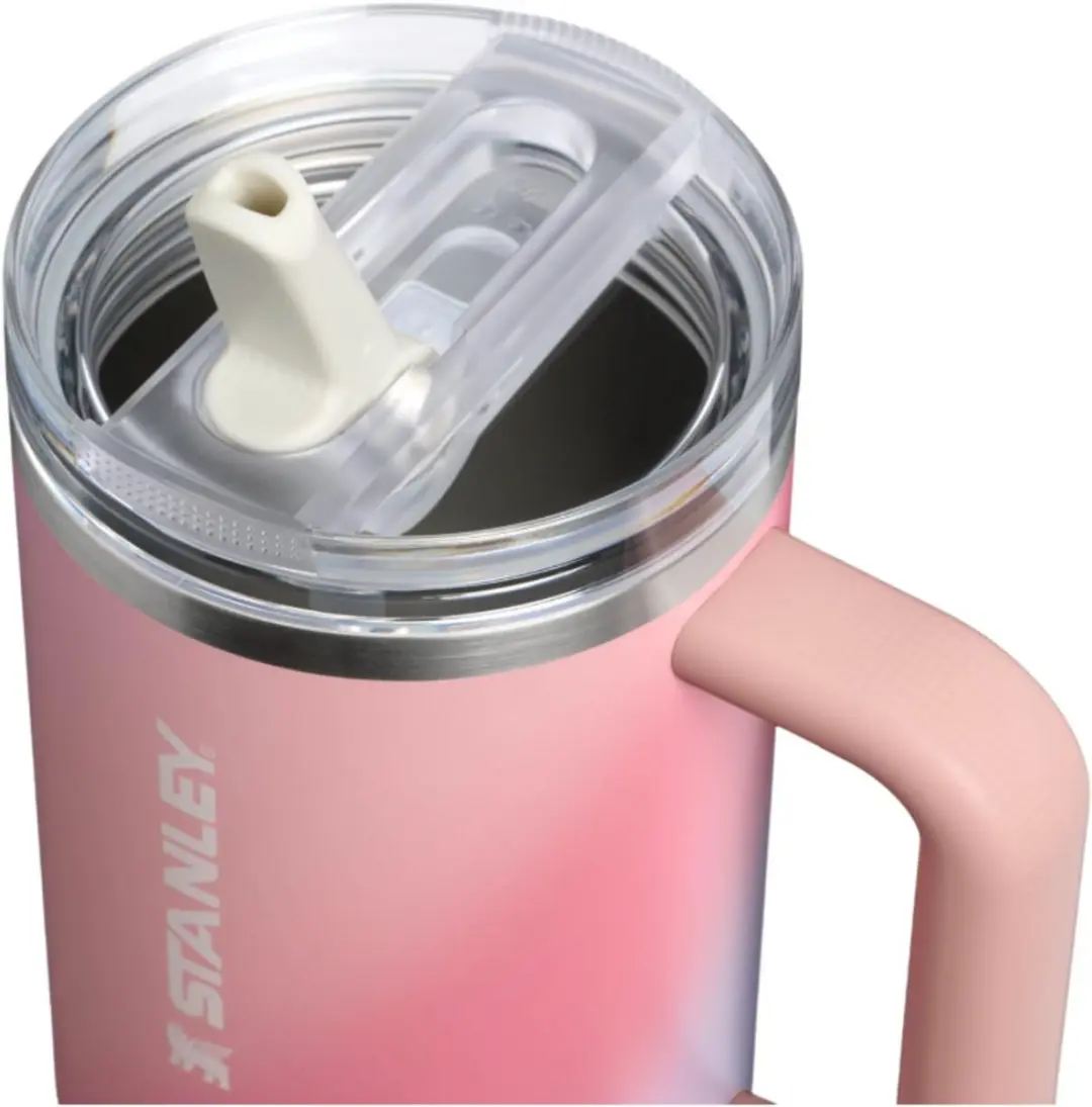 Stanley Quencher ProTour Flip Straw Tumbler 1.2L - Sunset Spiral - afbeelding 2 van 4