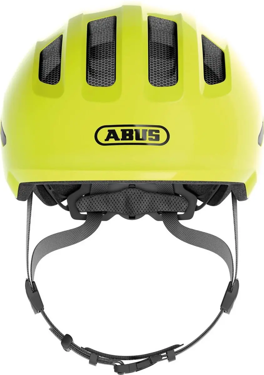 ABUS Smiley 3.0 Fietshelm - Geel - 45-50cm - afbeelding 6 van 6