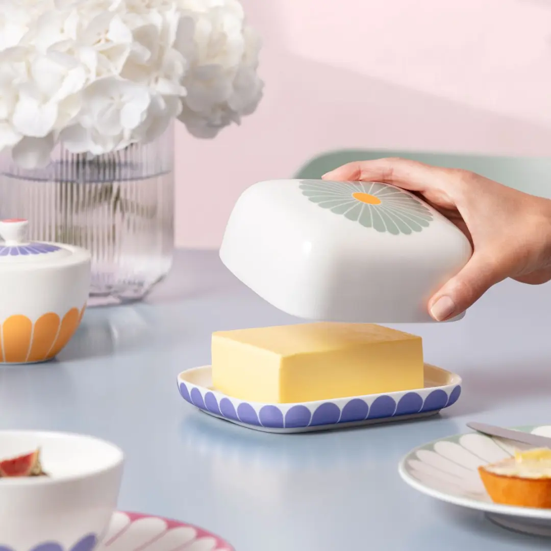 Villeroy & Boch Butterdose Fleur Couleur 14,8x12,3cm