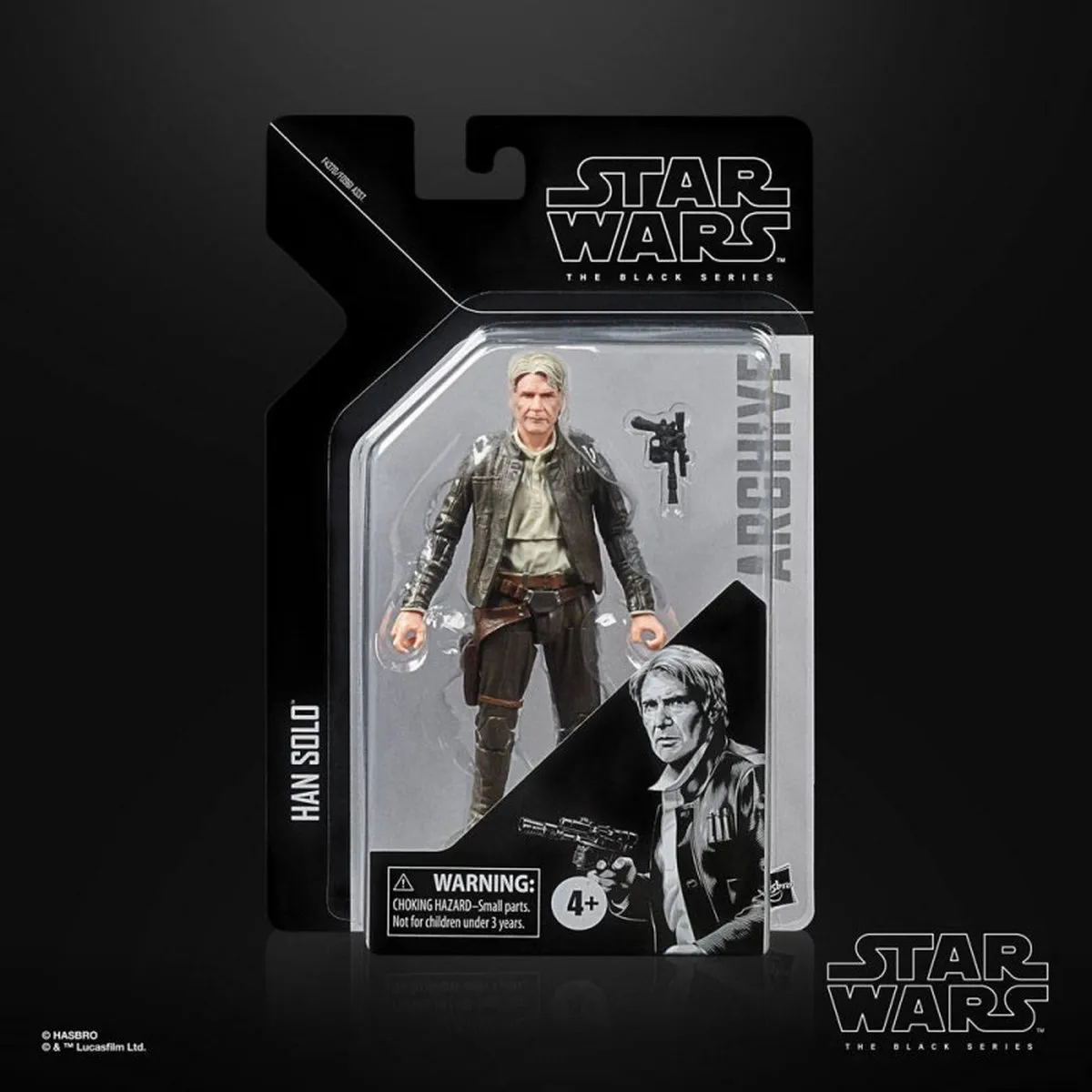 Star Wars The Black Series Archive Han Solo Speelfiguur F4370 - Multikleur