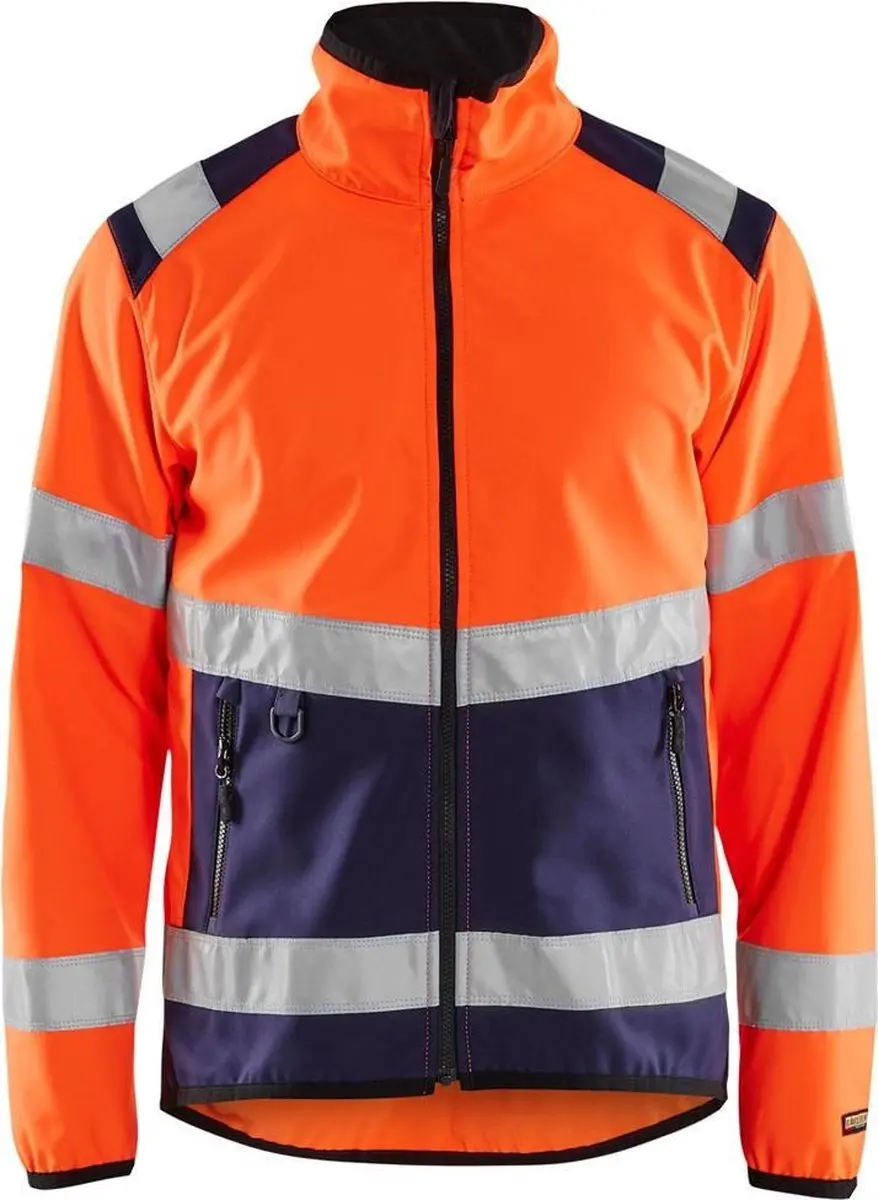 Blåkläder Arbeit High Vis Softshelljas 48772516