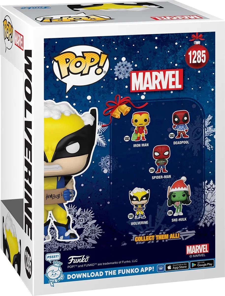 Funko Pop Marvel Holiday Wolverine #1285 - Multi