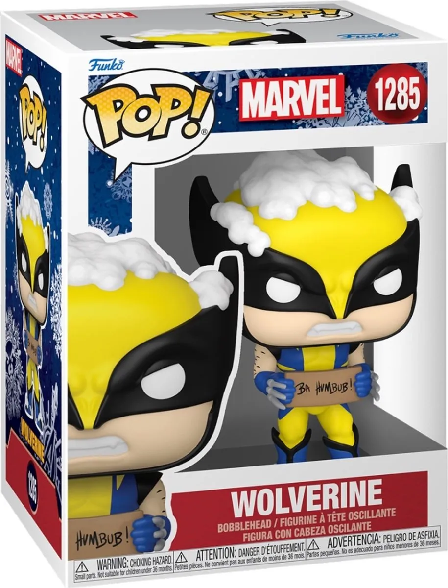 Funko Pop Marvel Holiday Wolverine #1285