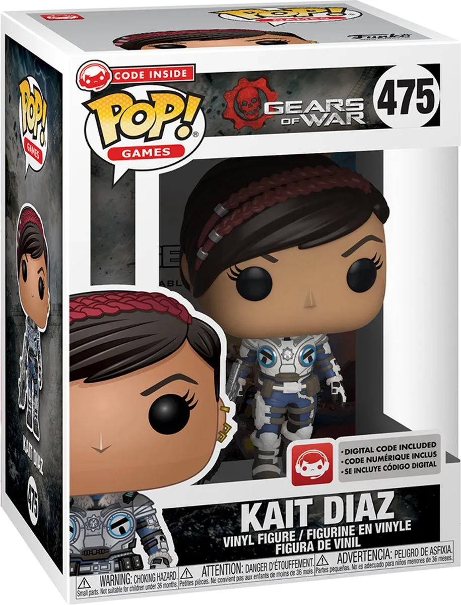 Funko Pop Gears of War 3 Kait Vinyl Figure 37427 - Multicolor - afbeelding 2 van 4