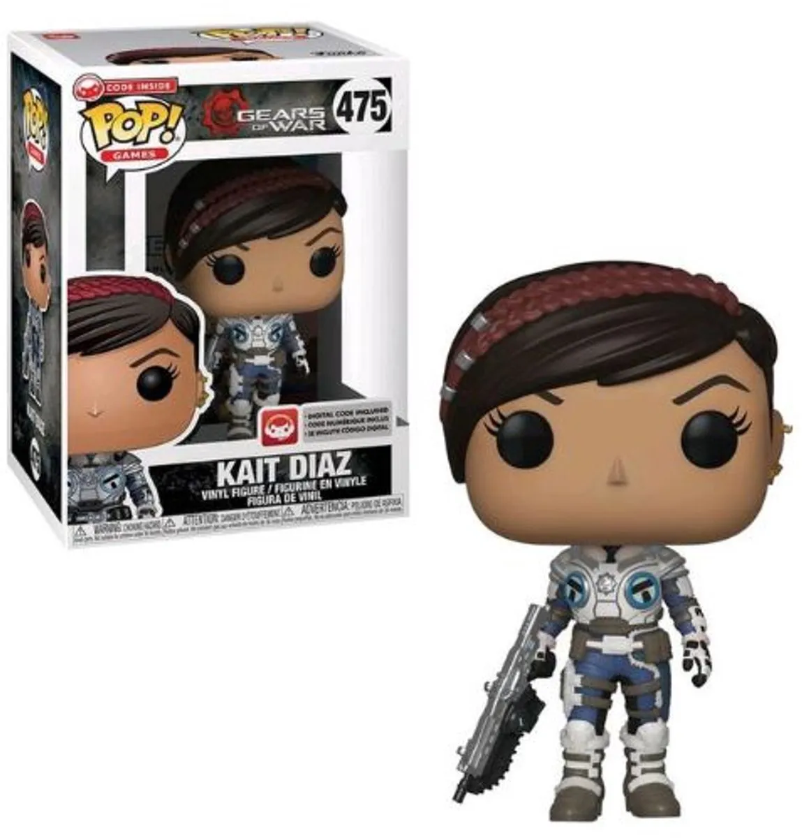 Funko Pop Gears of War 3 Kait Vinyl Figure 37427 - Multicolor - afbeelding 3 van 4