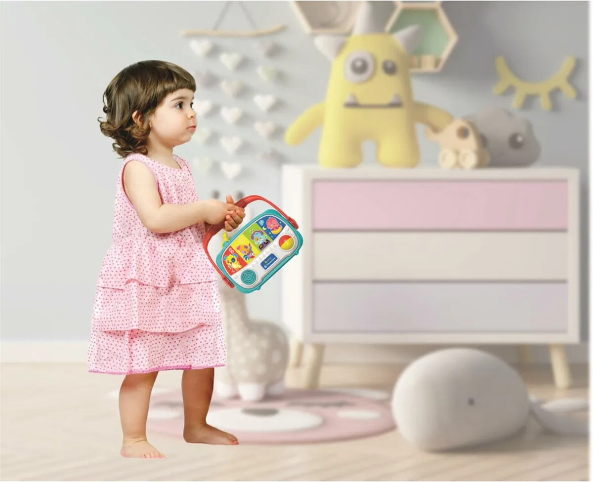 Clementoni Baby Radio - Ontwikkelingsspeelgoed - Multi Kleur - afbeelding 6 van 6