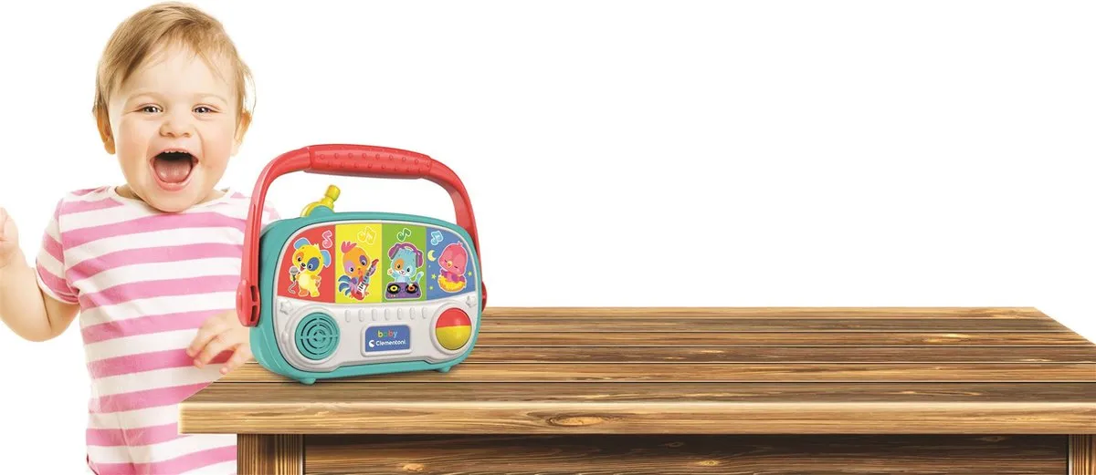 Clementoni Baby Radio - Ontwikkelingsspeelgoed - Multi Kleur