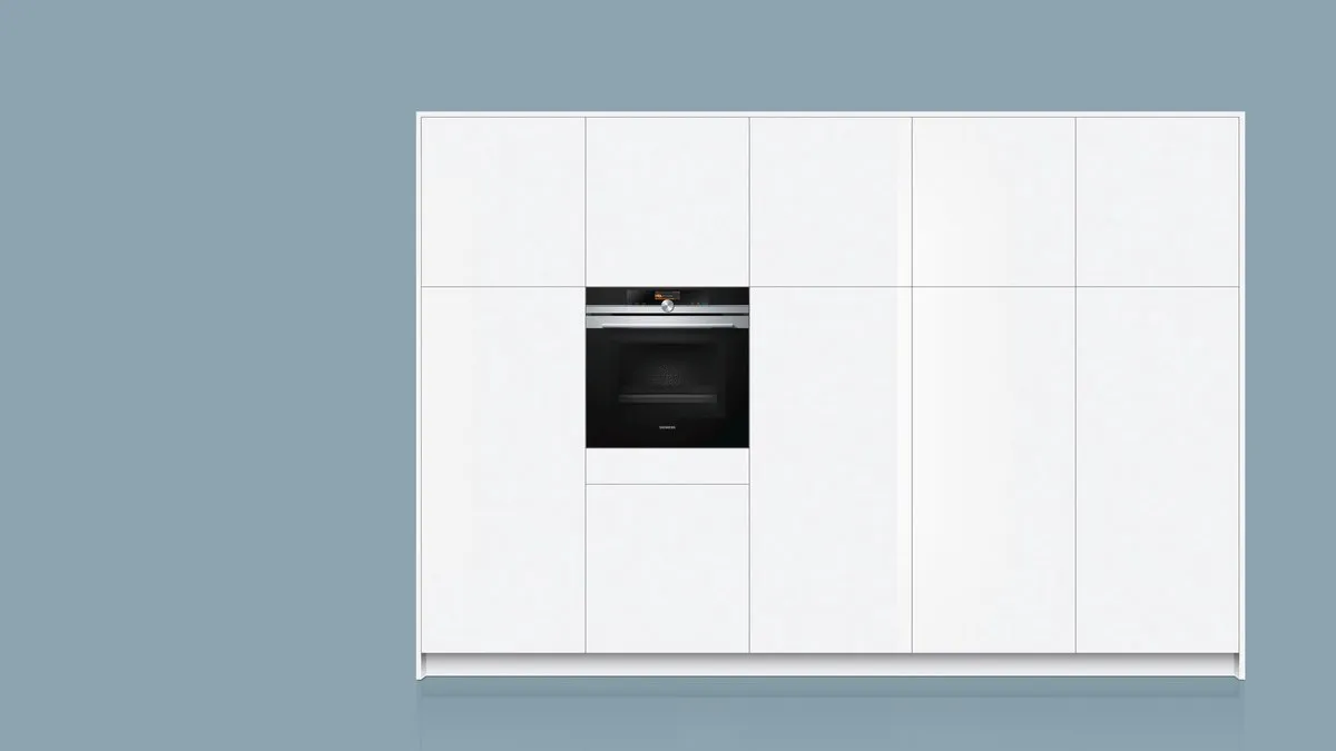 Siemens iQ700 HM676G0S1 Inbouwoven 67L - Roestvrijstaal