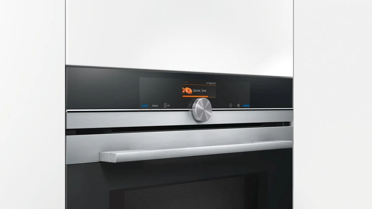 Siemens iQ700 HM676G0S1 Inbouwoven 67L - Roestvrijstaal