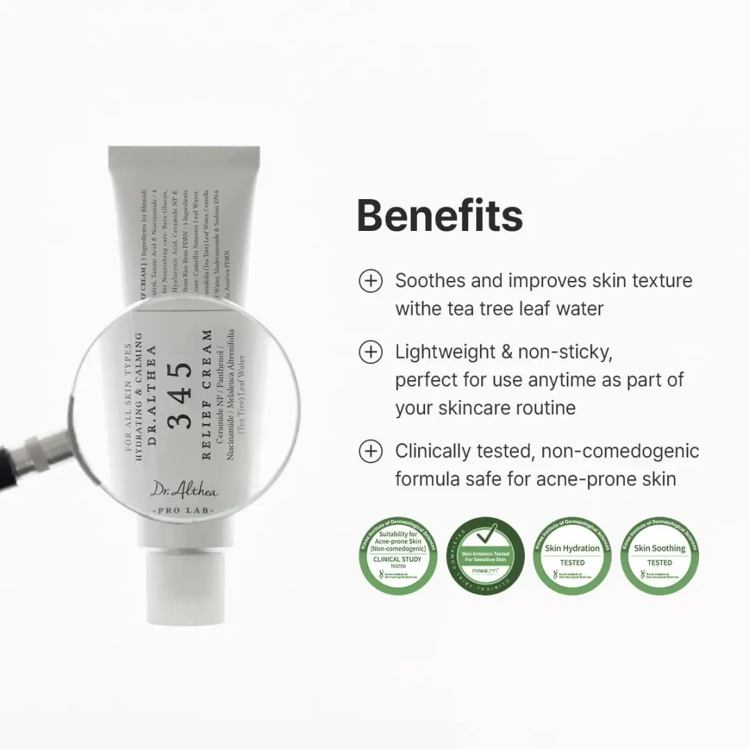 Dr. Althea 345 Relief Cream Kalmerende Gezichtscrème 50ml
