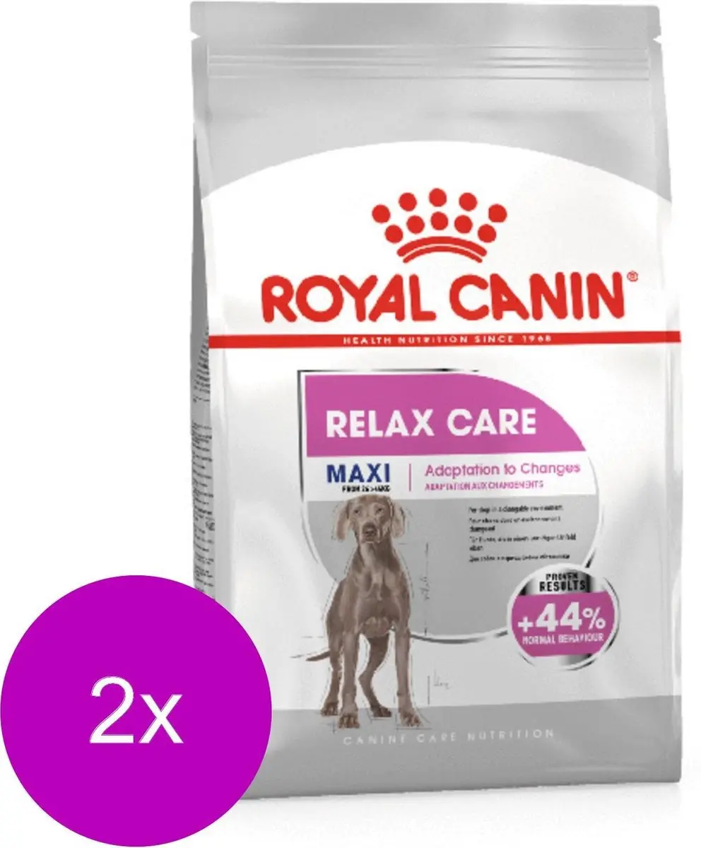 Royal Canin Relax Care Maxi Hondenvoer - 2x9kg