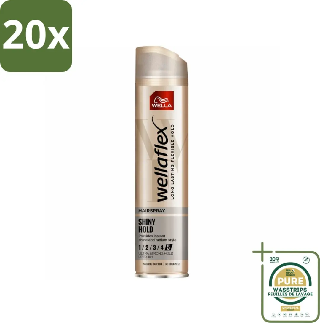 Wella Flex Shine Ultra Strong Haarspray 250ml