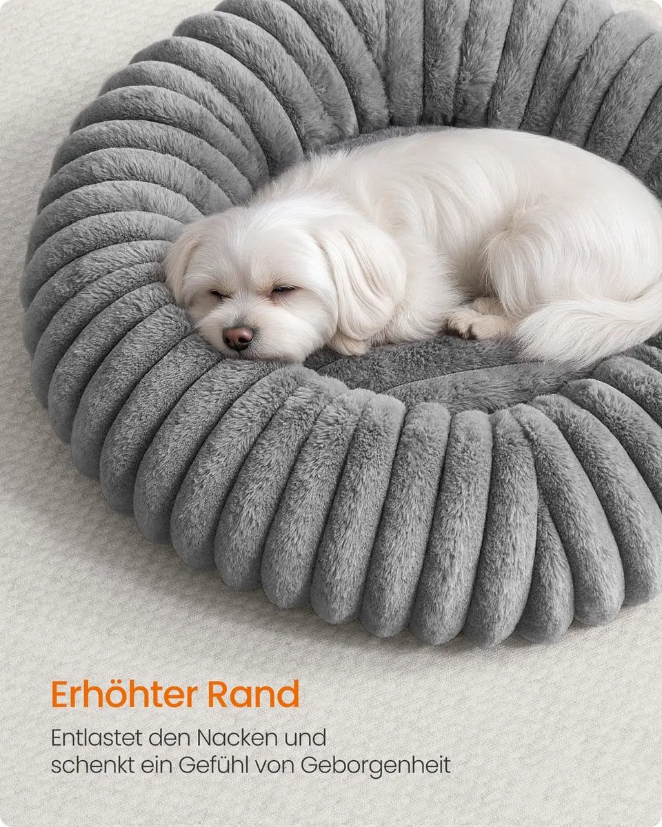 Songmics Hondenbed met zachte hoes - voor kleine honden