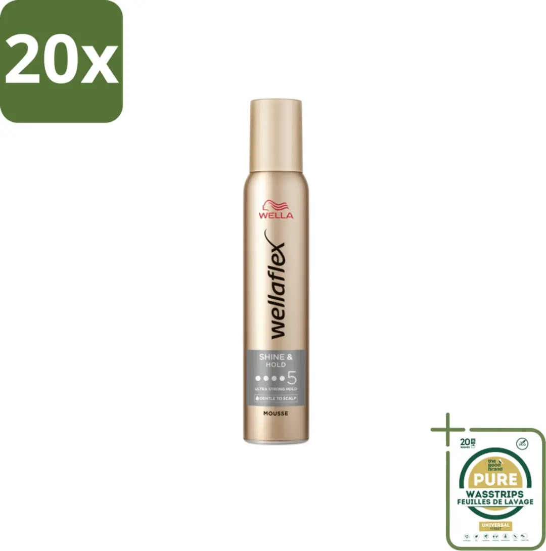 Wella Professionals Flex Shine & Hold Haarmousse 200ml