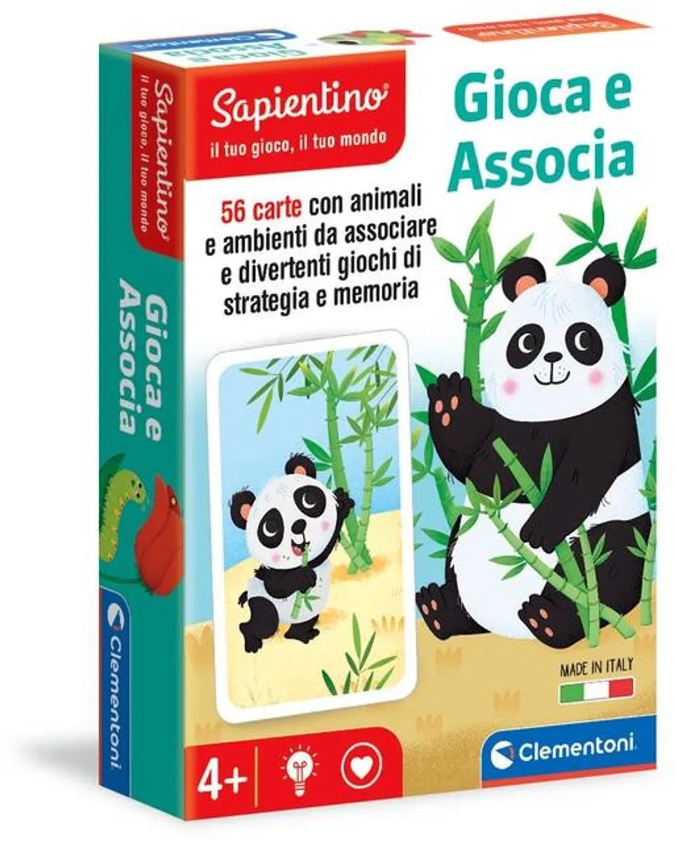 Clementoni Gioca e Associa Educatief Bordspel