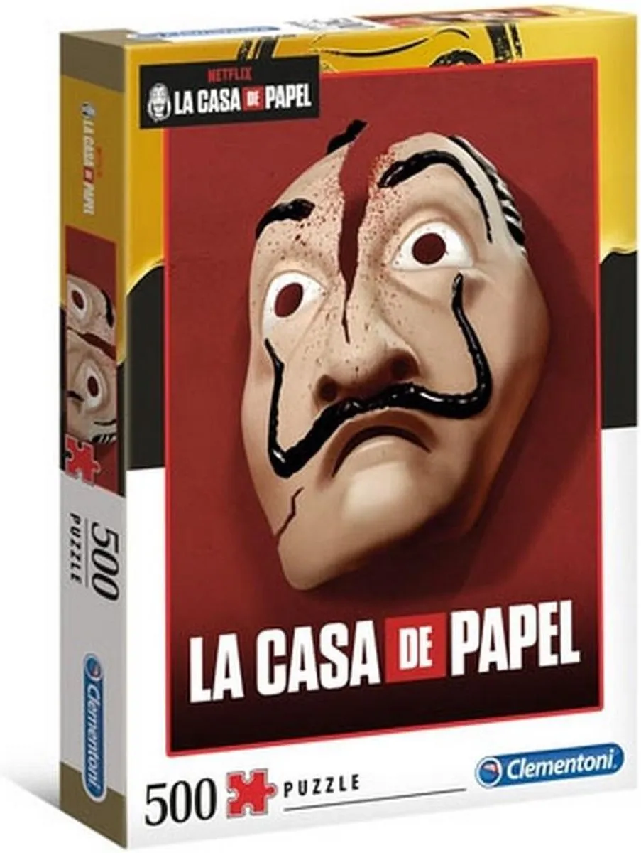Clementoni La Casa De Papel Legpuzzel 500 Stuks