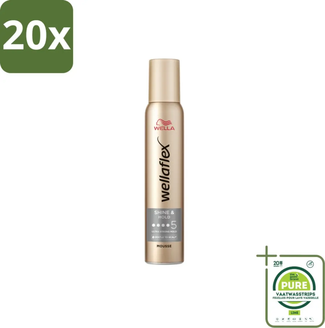 Wella Professionals Flex Shine & Hold Haarmousse 200ml