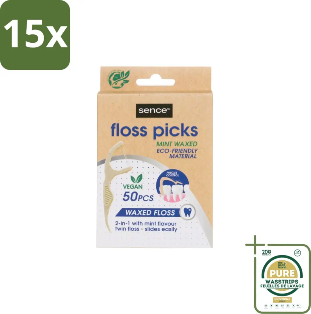 Sence Fresh 2-in-1 Bamboe Flosser