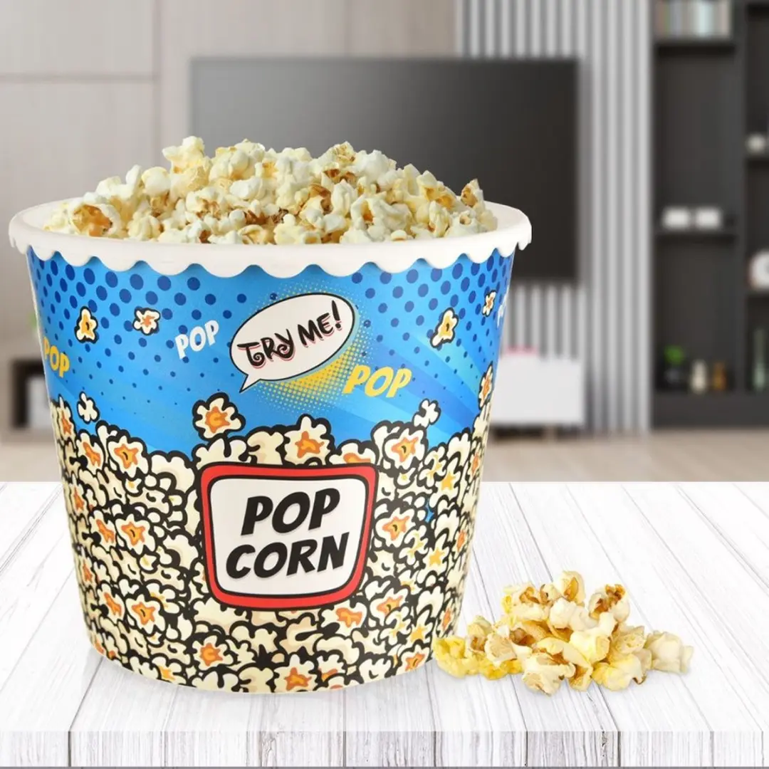 Orion Popcorn & Chips Kom 2,3L - Rood/Wit