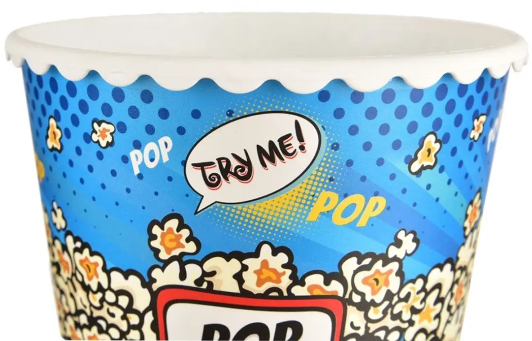 Orion Popcorn & Chips Kom 2,3L - Rood/Wit