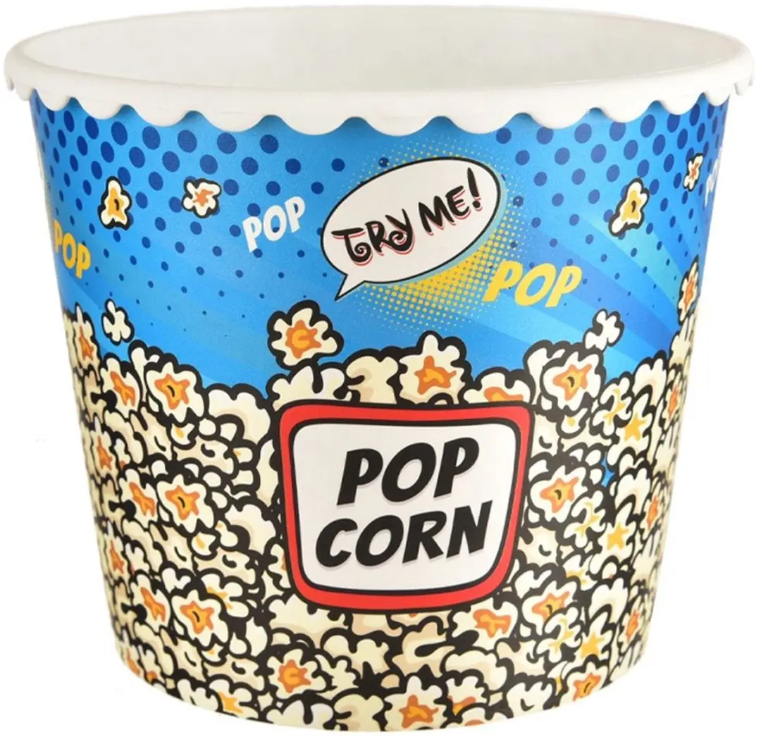 Orion Popcorn & Chips Kom 2,3L - Rood/Wit