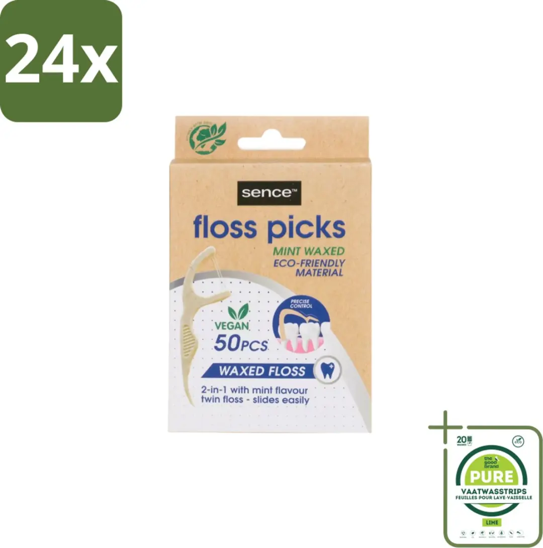 Sence Fresh 2-in-1 Bamboe Flosser