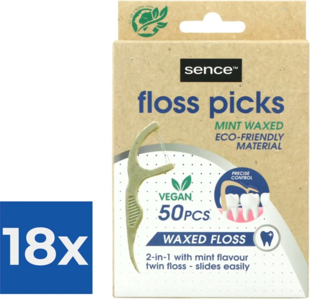 Sence Fresh Flosser 2-in-1 Bamboo