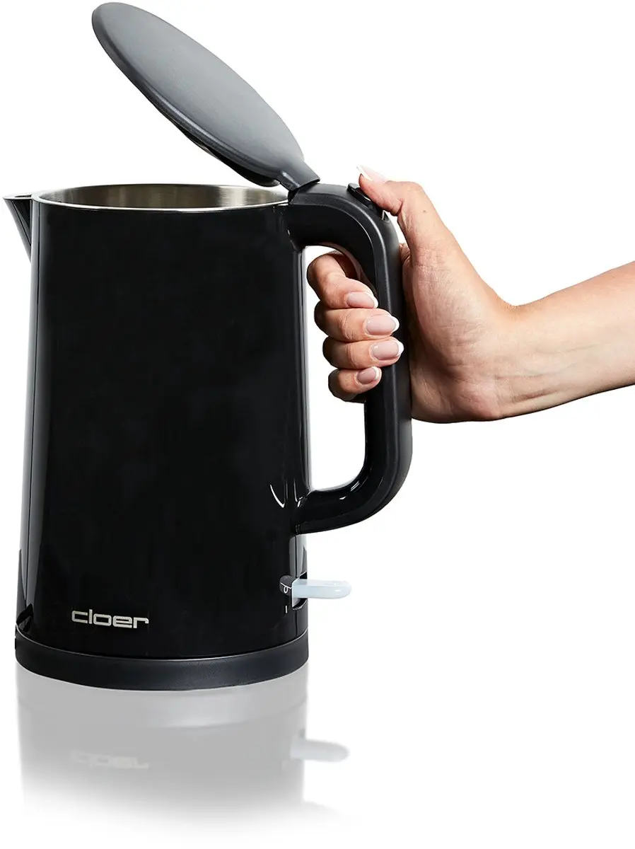 Cloer 4320 Waterkoker 1.5L - 1500W - Zwart