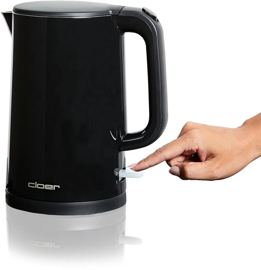 Cloer 4320 Waterkoker 1.5L - 1500W - Zwart