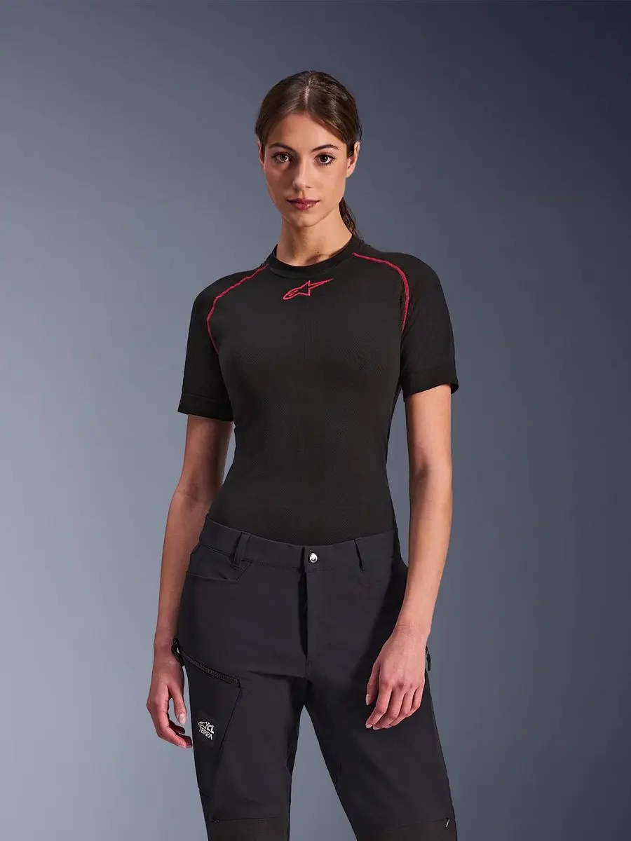 Alpinestars Stella Flex-AST Explorer Dames Motorfietsbroek - Zwart L