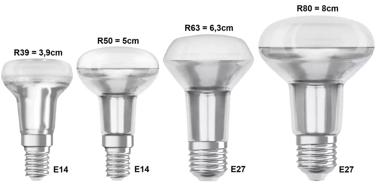 LEDVANCE Performance LED Spot E27 R80 8.5W - 670lm Warm Wit Dimbaar