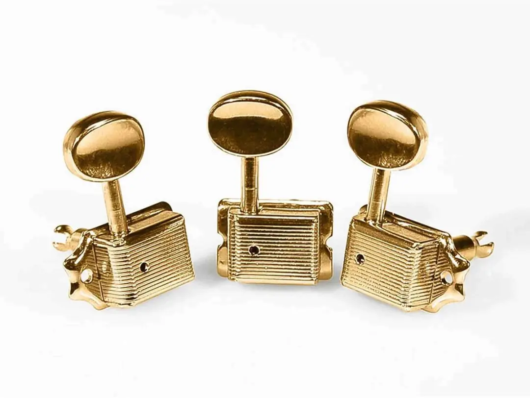 Boston 62-GL Stemmechanieken Gitaar - 6x Links - Goud