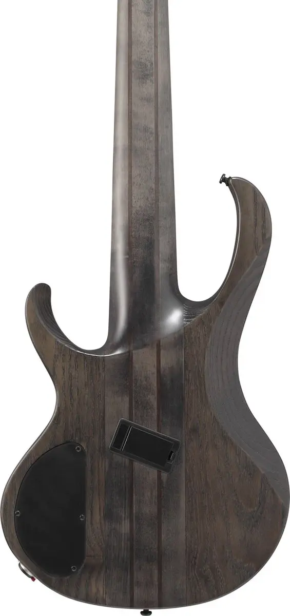 Ibanez BTB806MS Elektrische Basgitaar - 6 Snaren - Transparent Gray Flat