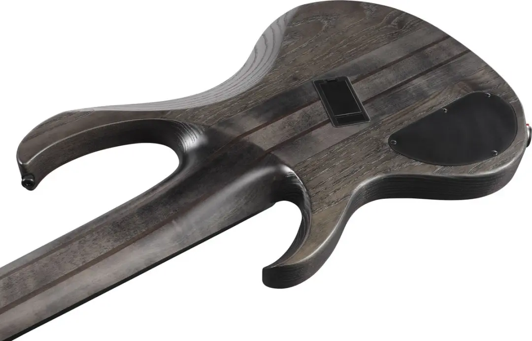 Ibanez BTB806MS Elektrische Basgitaar - 6 Snaren - Transparent Gray Flat