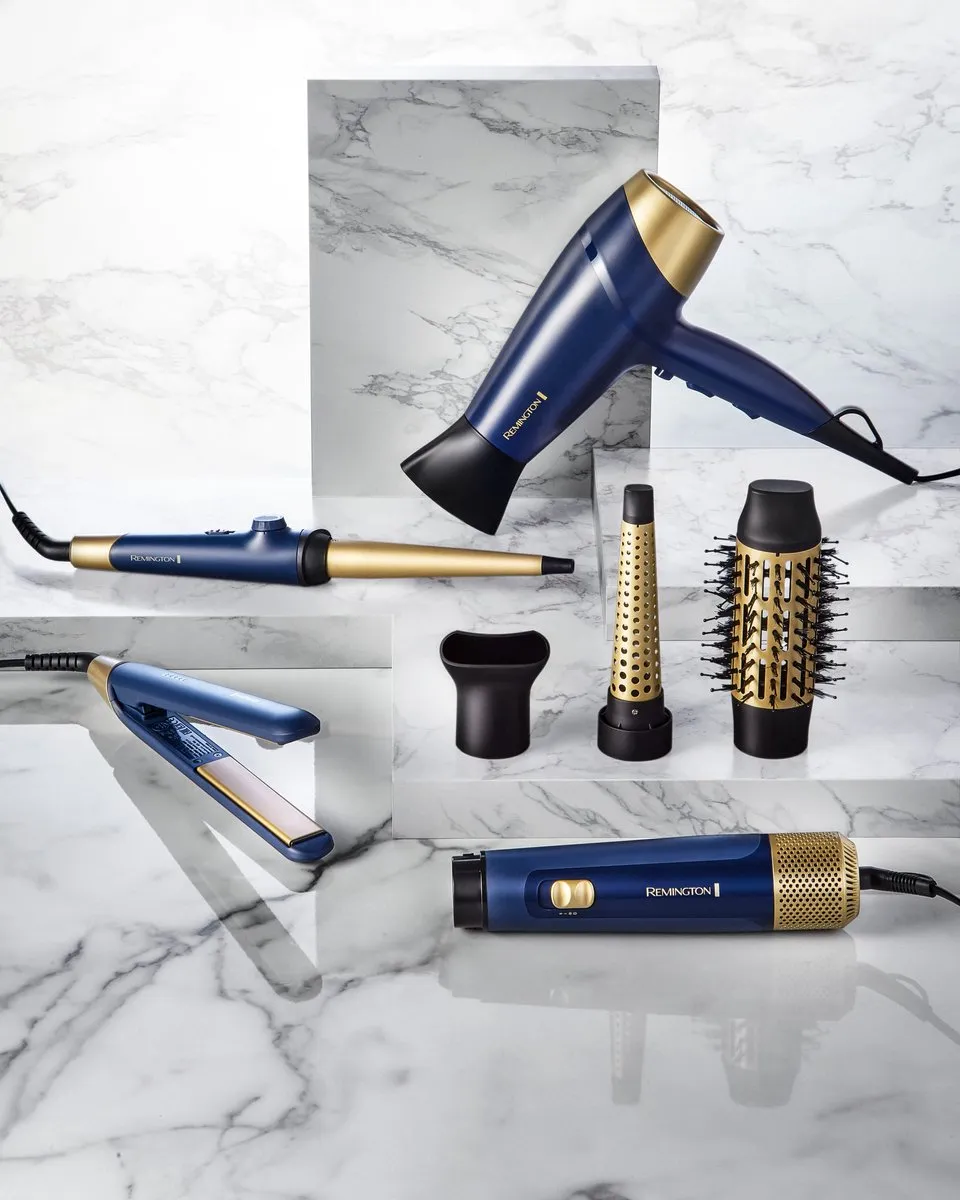 Remington Sapphire Luxe Haardroger D5805 - 2200W - Blauw/Champagne