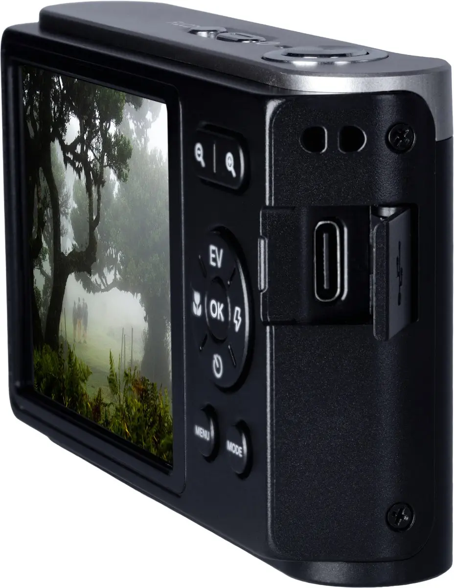 Rollei Compactline 12102 Compactcamera 64MP - Zwart - afbeelding 6 van 6