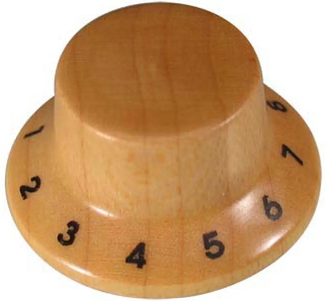 Boston KWM-310 Houten Belknop Maple 25x13mm