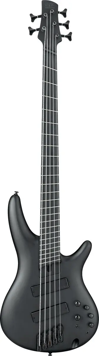 Ibanez Iron Label SRMS625EX Black Flat