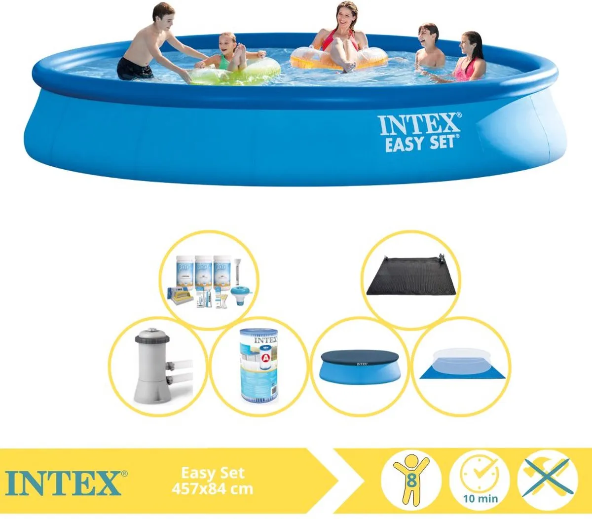 Intex Easy Set Zwembad 457x84cm