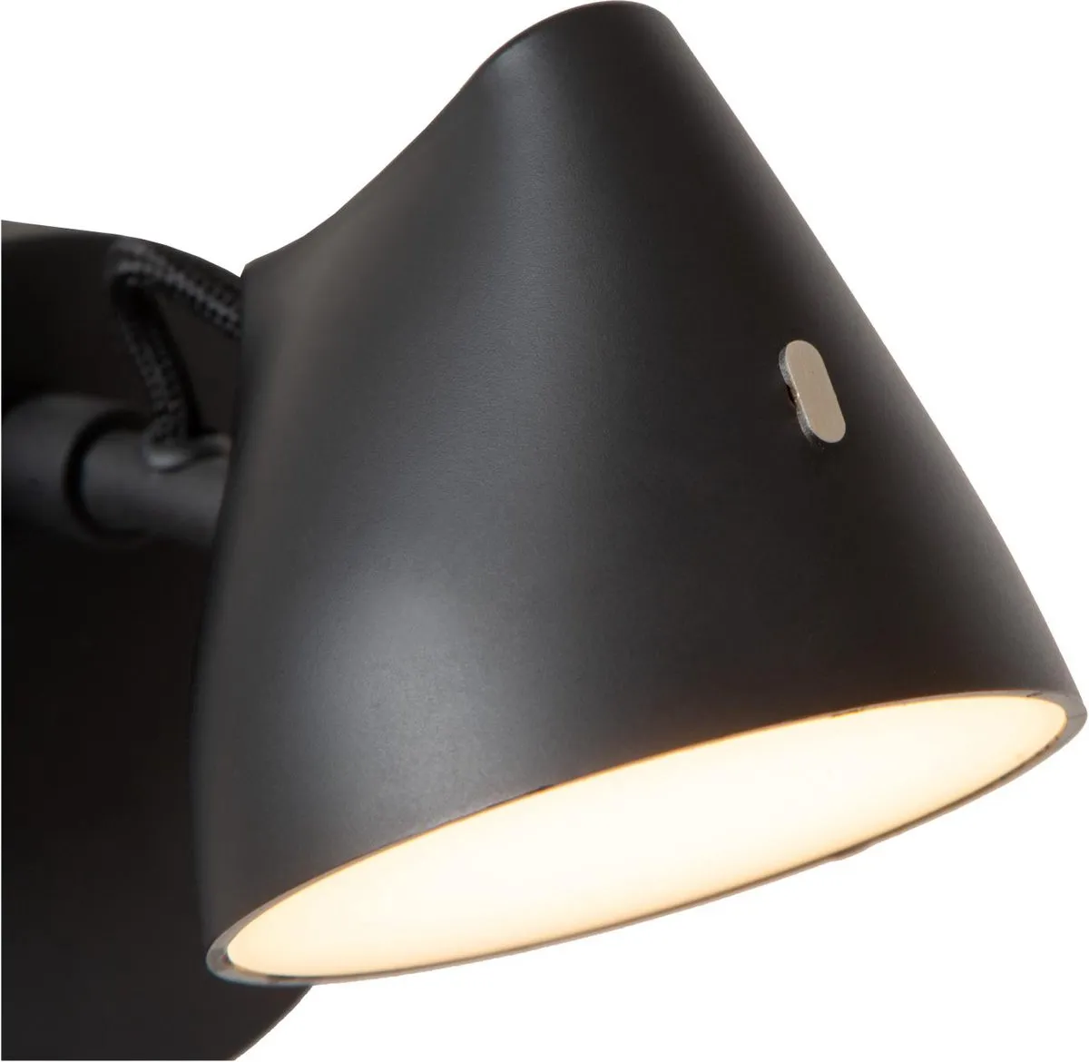 Lucide Milne Wandlamp 2x8W 2700K - Zwart