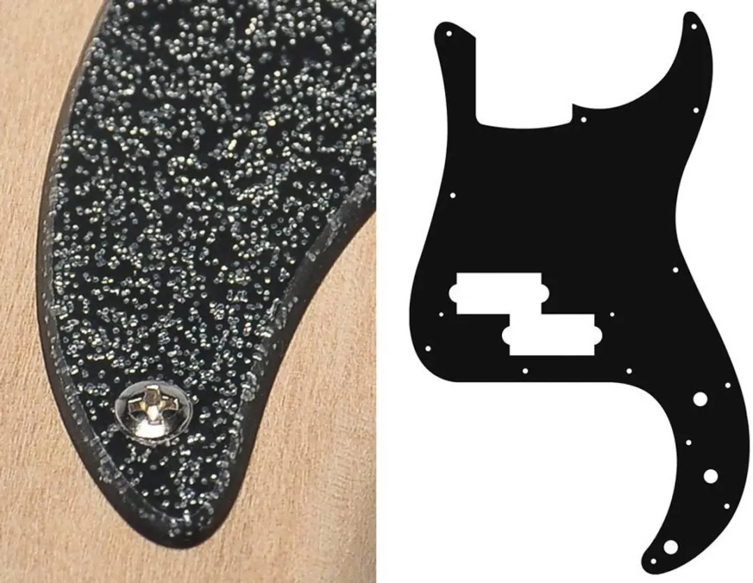 Boston PB-215-SBK Puncher Bass Pickguard