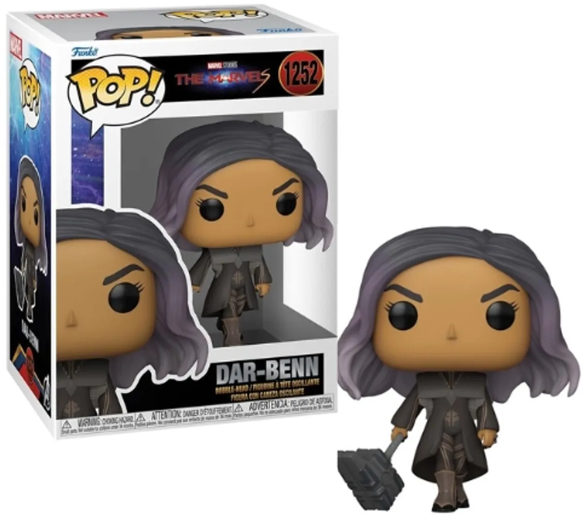 Funko Pop Marvel The Marvels Dar-Benn #1252 - Multi