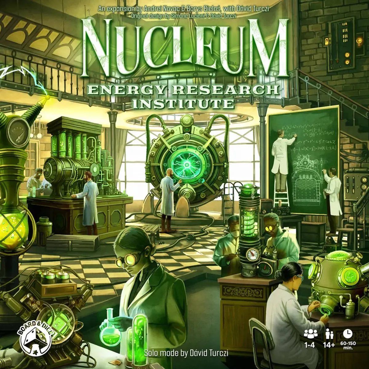 Asmodee Nucleum Energy Research Institute Expansion BND0125