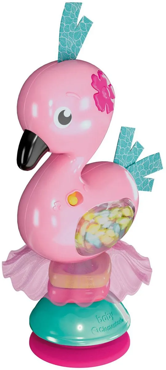 Clementoni Baby Fancy Flamingo Rammelaar - Multi kleuren