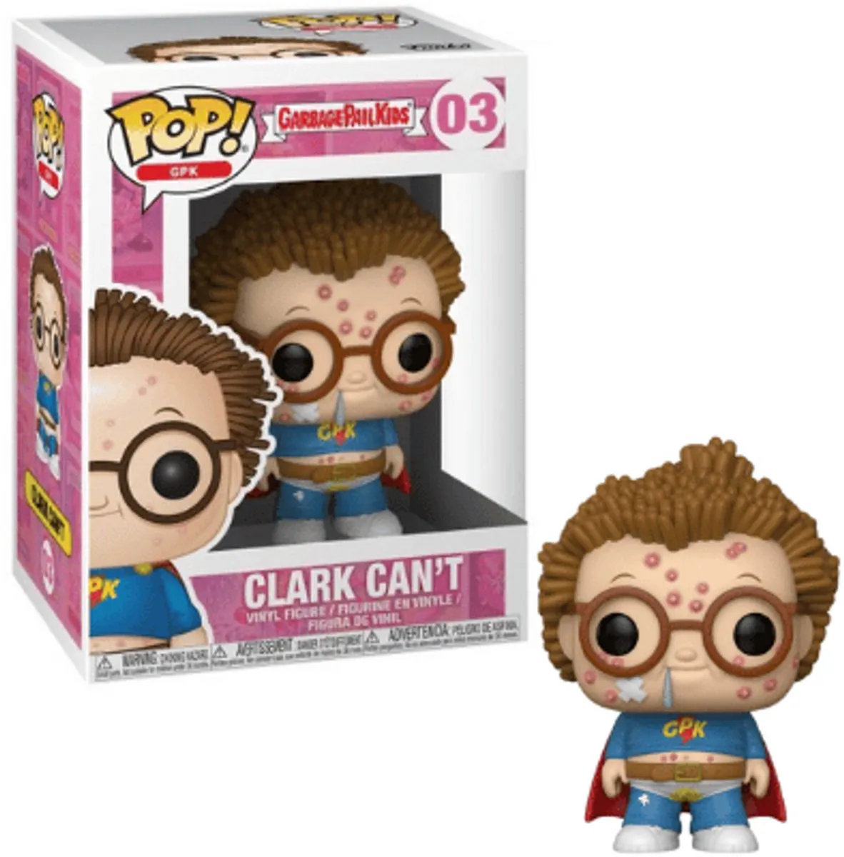 Funko GPK Clark Can't Garbage Pail Kids Pop! - Multi - afbeelding 4 van 4
