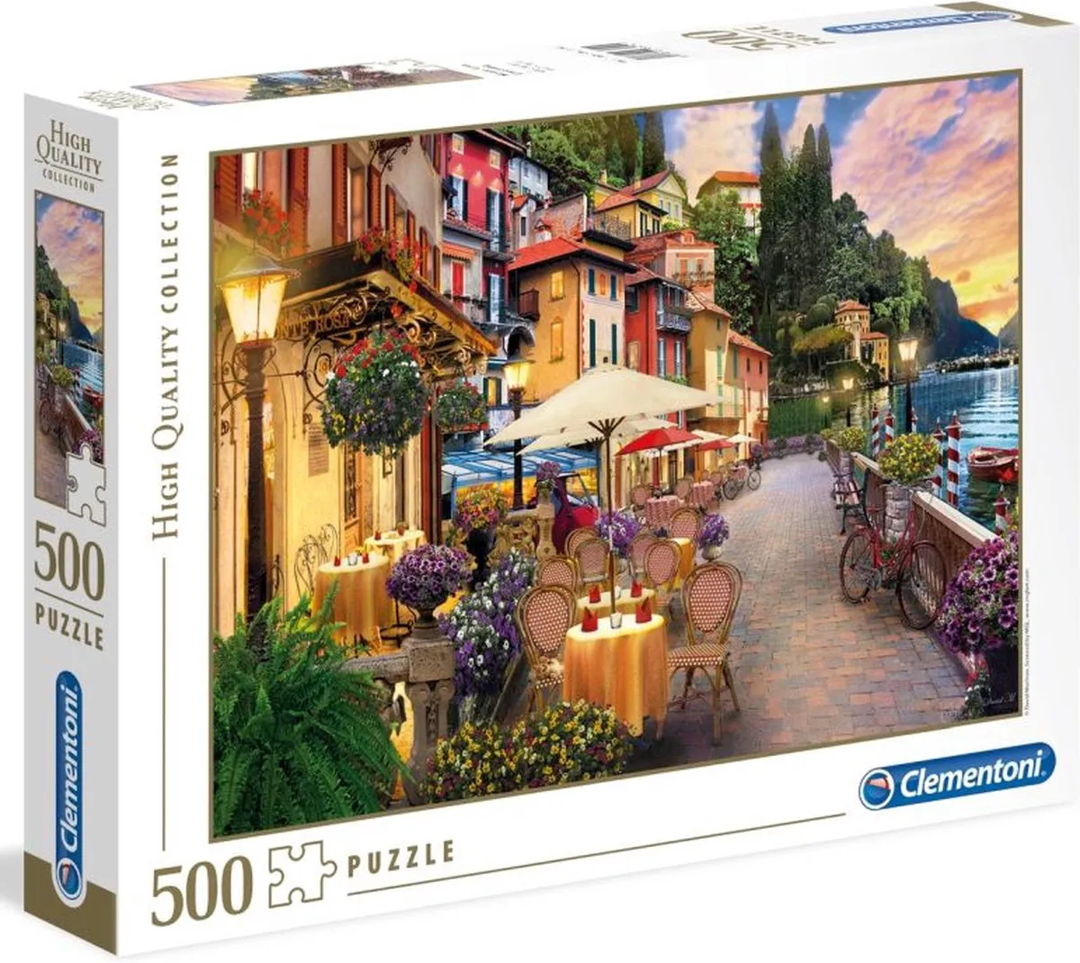 Clementoni Monte Rosa Dreaming Puzzel 500 Stuks - Multikleur - afbeelding 6 van 6