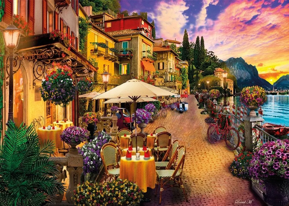 Clementoni Monte Rosa Dreaming Puzzel 500 Stuks - Multikleur