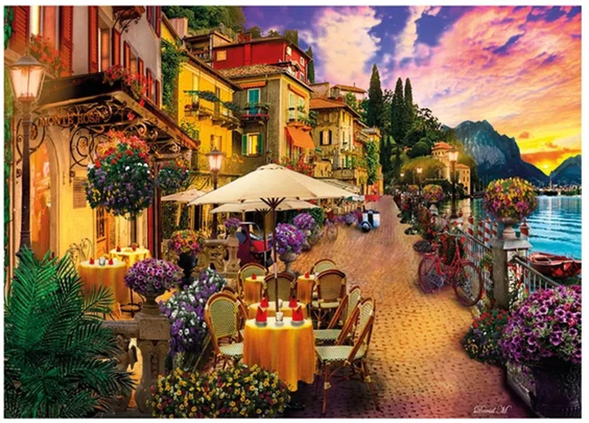 Clementoni Monte Rosa Dreaming Puzzel 500 Stuks - Multikleur