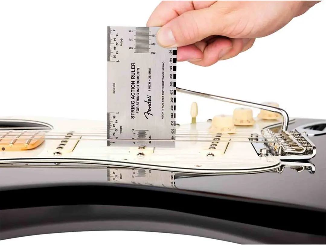 Fender String Action Gauge RVS - Inch/mm